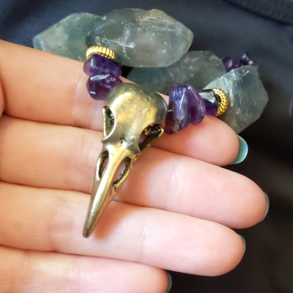 Amethyst and Flourite necklace - Picture 4 of 4